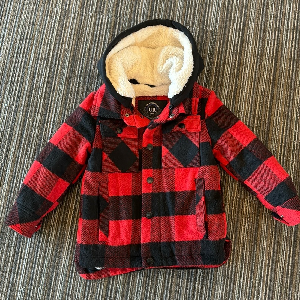 Urban Republic boys Sherpa lined jacket